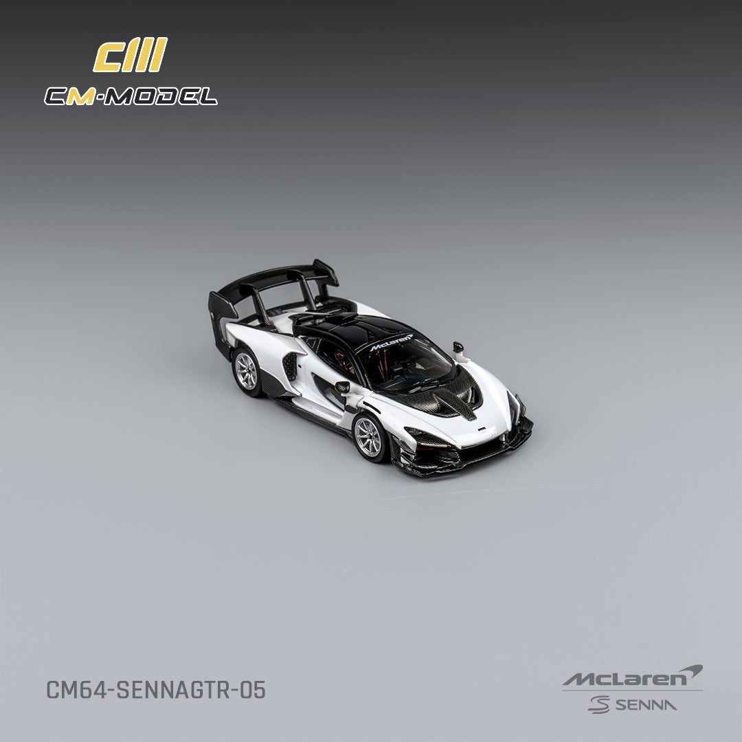 [Preorder] CM Model 1:64 McLaren Senna GTR White CM64-SennaGTR-05