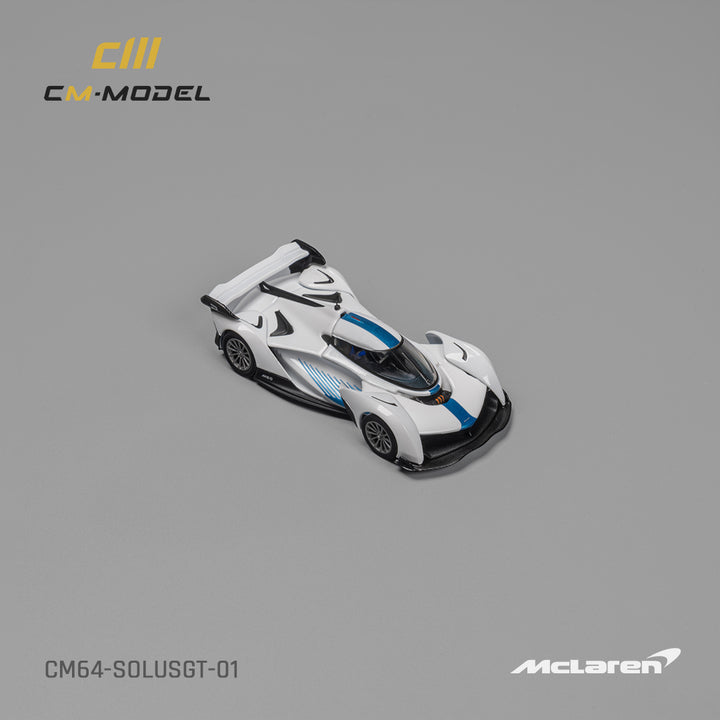 [Preorder] CM Model 1:64 Mclaren Solus GT - White