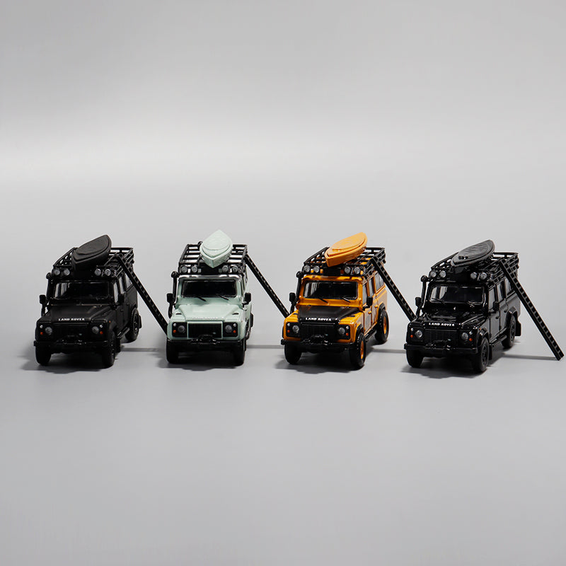 4R-551 Master 1/64 ランドローバー Defender 110 Master 1:64 Lan~over Defender 110 Gulf Camping Camouflage