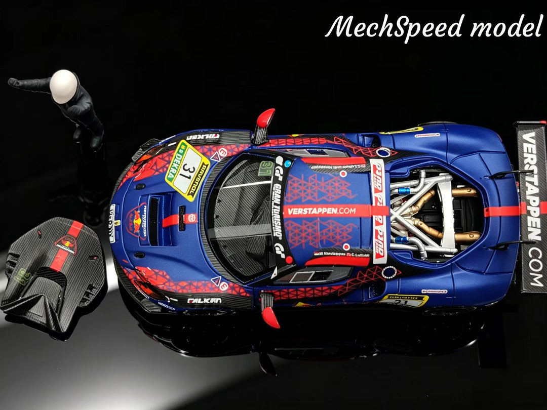 [Preorder] MechSpeed 1:64 296GT3 RedBull 