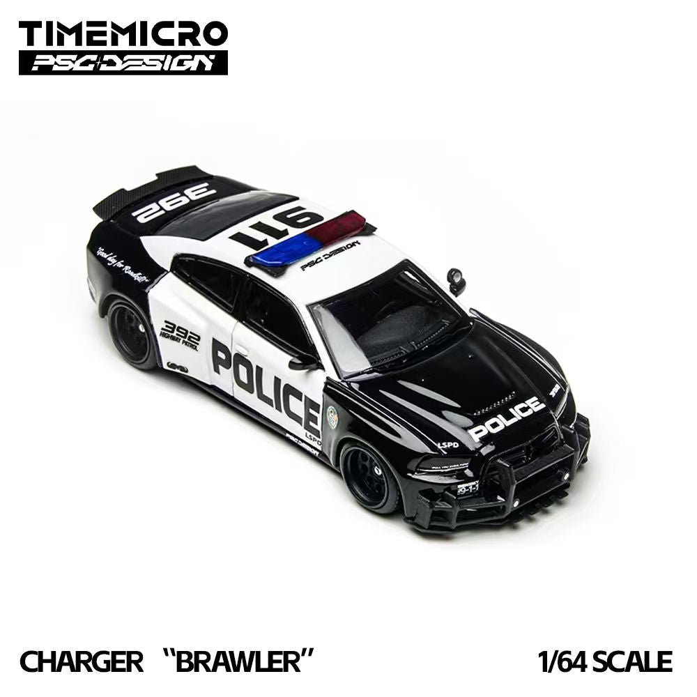 [Preorder] TimeMicro X PSC DESIGN 1:64 ”Charger "Brawler" LSPD TM648201