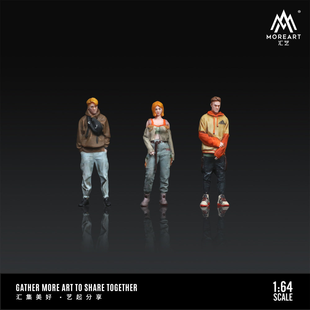 [Preorder] MoreArt 1:64 TRENDY MEN'S AND WOMEN'S DOLL SETS