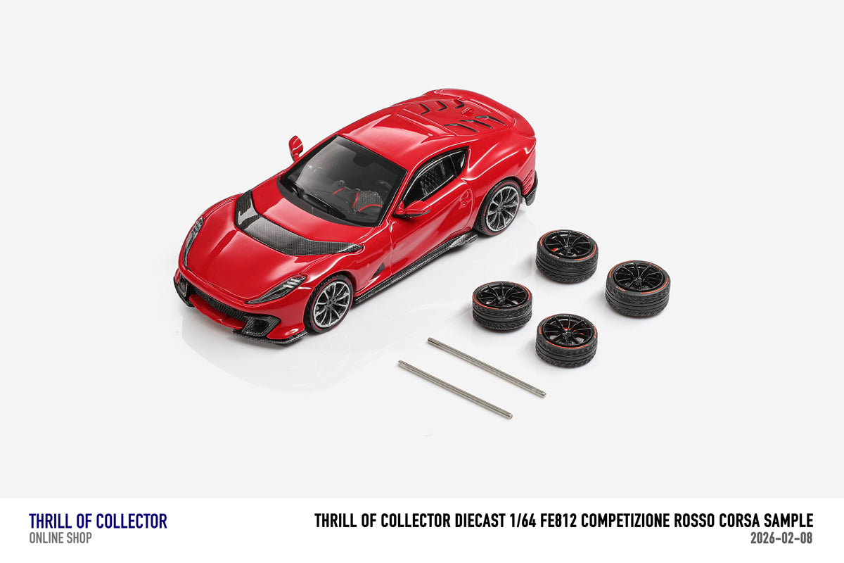 TOC 1:64 Ferrari 812C 3.0 (4 Colours) – Horizon Diecast