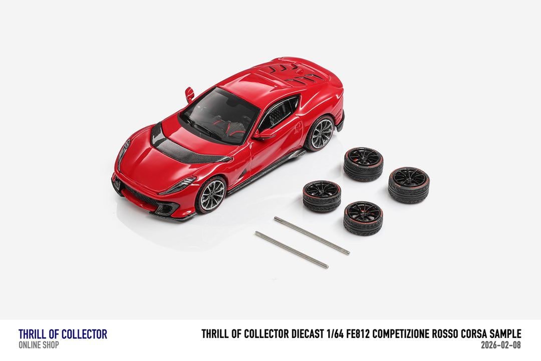TOC 1:64 Ferrari 812C 3.0 (4 Colours)