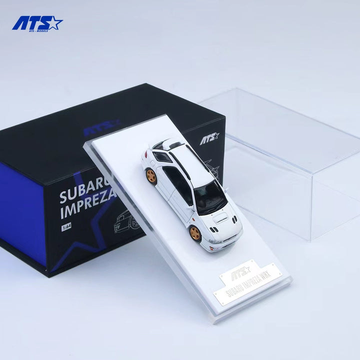 [Preorder] ATS Model 1:64 Subaru IMPREZA WRX White ATS881503