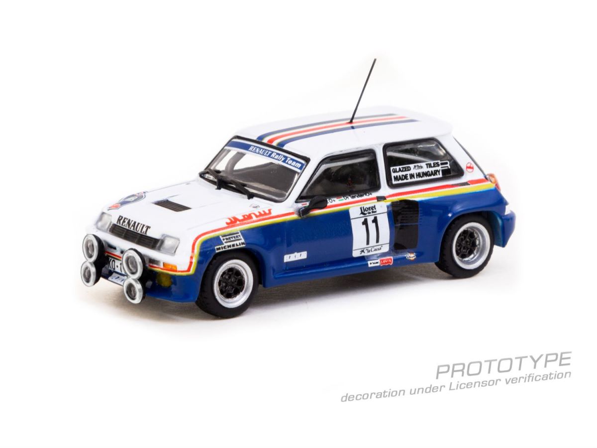 Tarmac Works 1:64 Renault 5 Turbo Rally Costa Brava 1985 T64-TL060