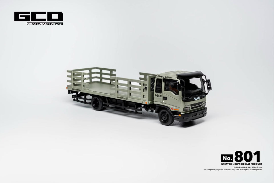 [Preorder] GCD 1:64 Forward dropside medium Duty Truck (2 Versions) KS-106-801/ KS-106-802