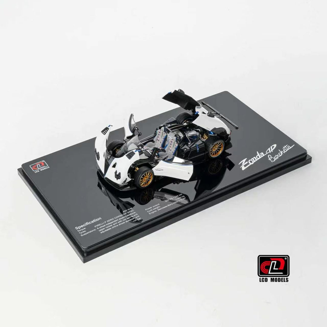 [Preorder] LCD 1:43 Pagani Zonda HP White LCD43018-WH