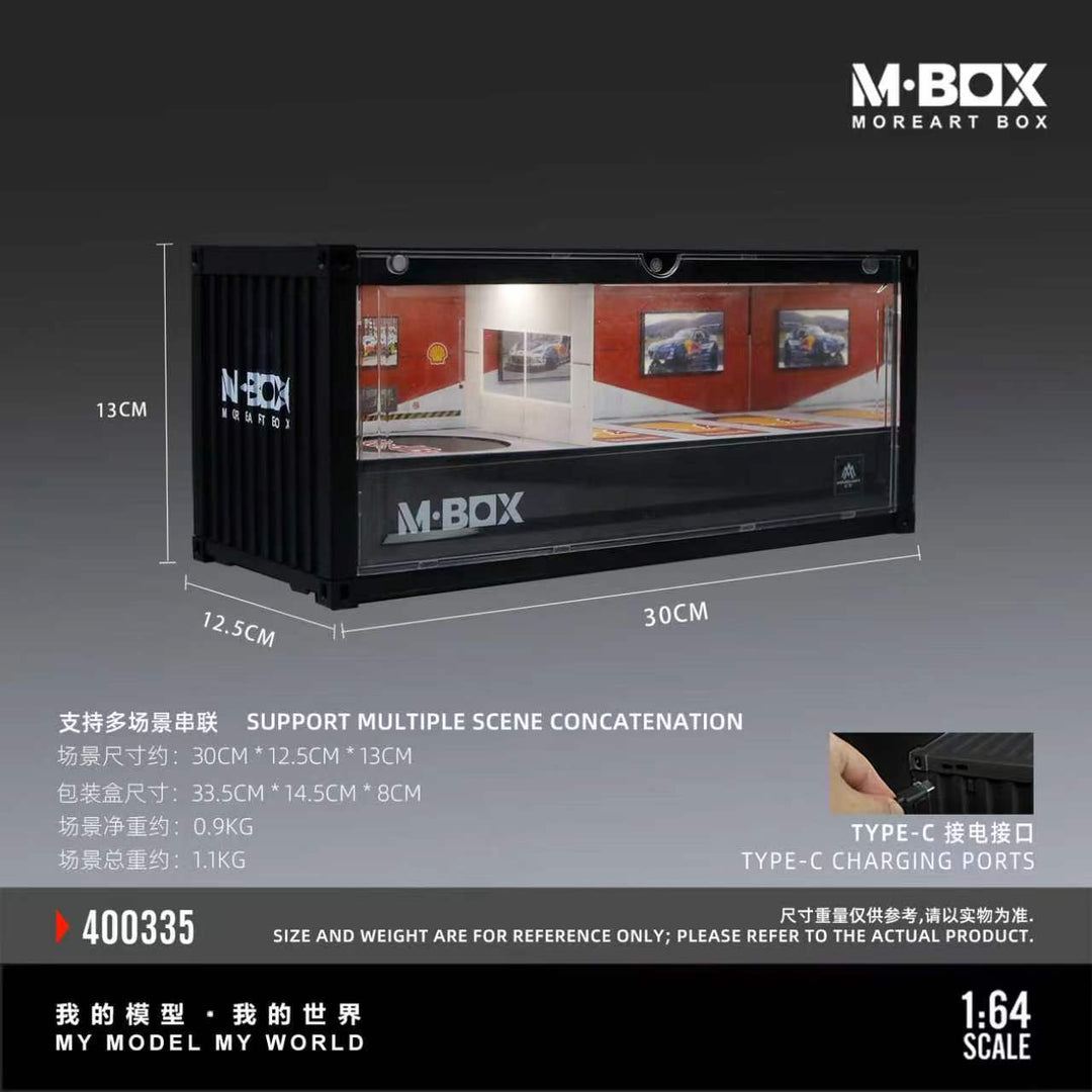 [Preorder] MBOX 1:64 CONTAINER MODEL STORAGE SCENE (2 Versions) c