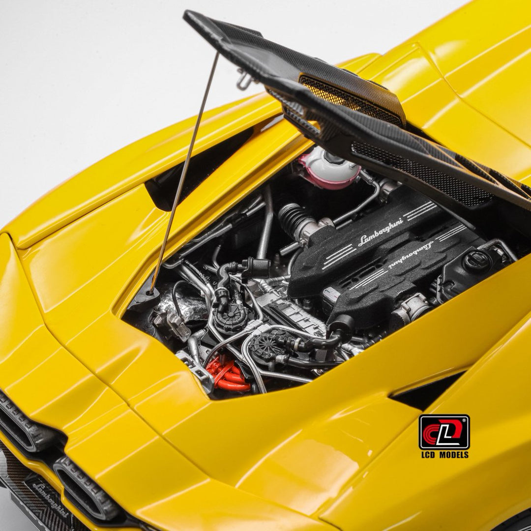 [Preorder] LCD 1:18 Lamborghini Revuelto Yellow LCD18026-YE