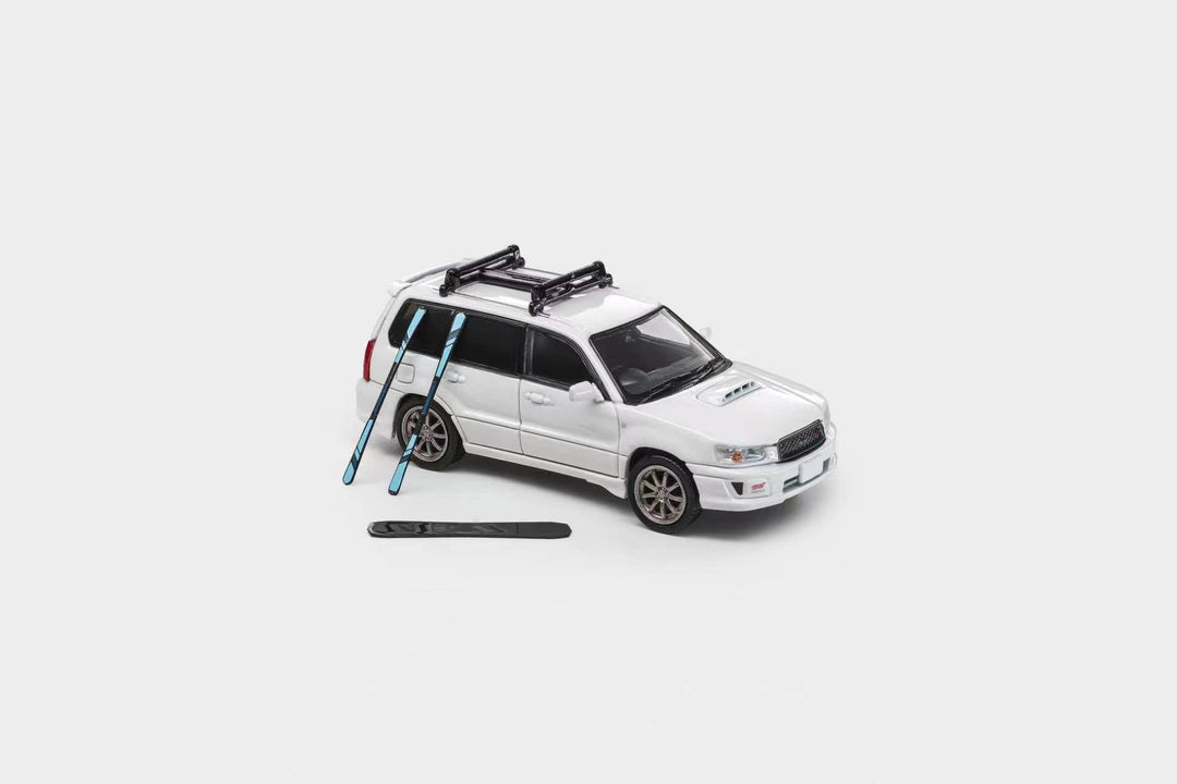 [Preorder] Model Model 1:64 Subaru Forester STI Version White MM64-SG9-003