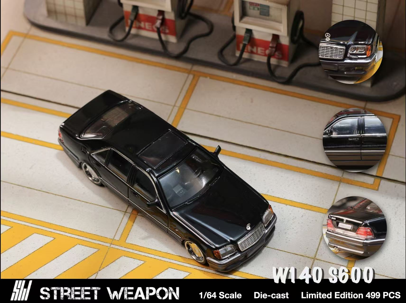 【新品】Lumimori W140（ルミモリー W140） 定価：3万円 For Mercedes Genuine-Quality AMG Fog Light Set for W140 AMG Bumper