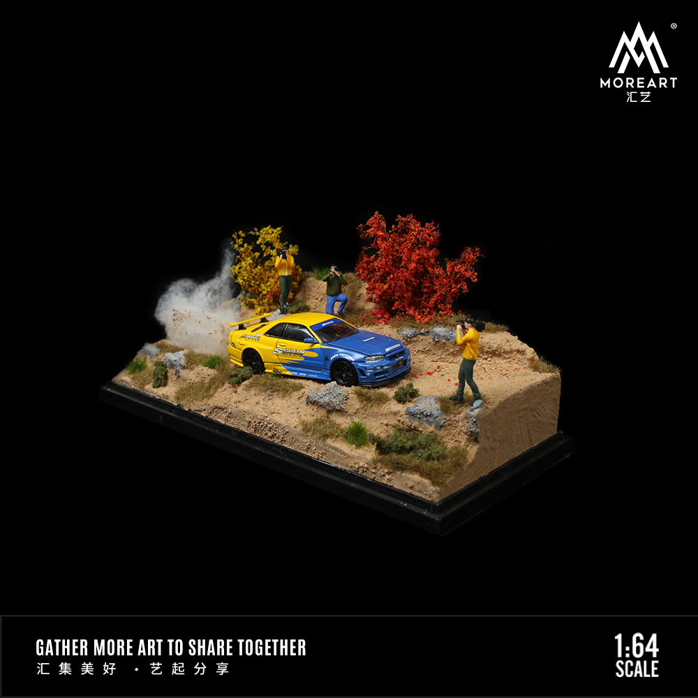 [Preorder] MoreArt 1:64 Mountain Road Track Scene Model MO901316