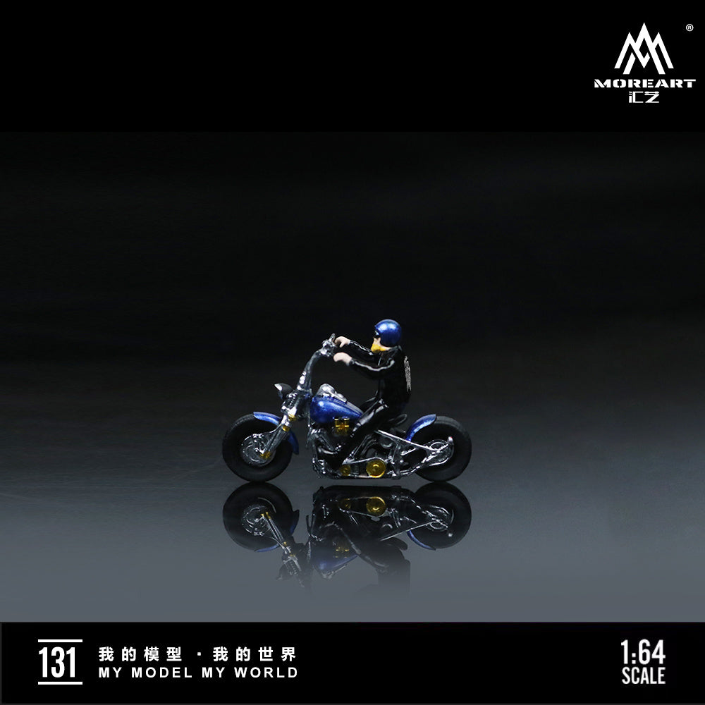 [Preorder] MoreArt 1:64 HARLEY MEN'S MOTORCYCLE PARTYMOTORCYCLE DOLL (2 Versions)