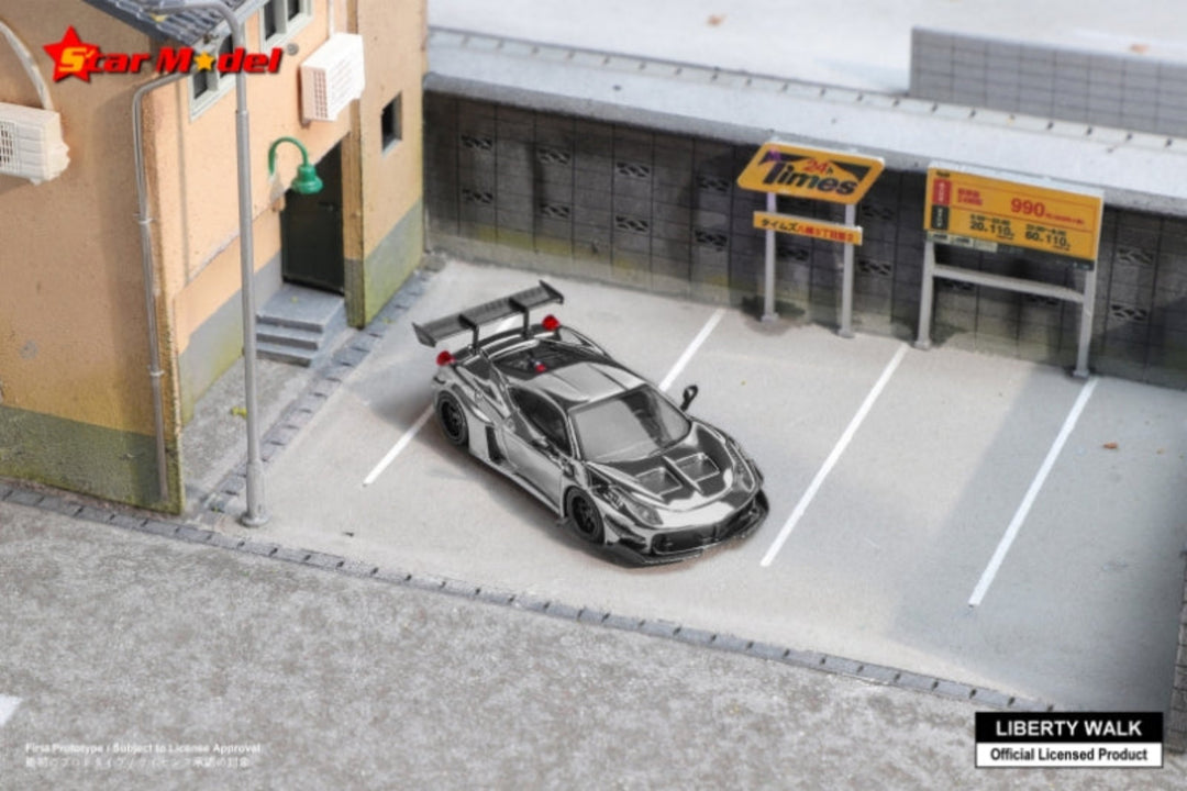 Star Model 1:64 LBWK LB-Silhouette Works Ferrari 458 GT (2 Colours ...