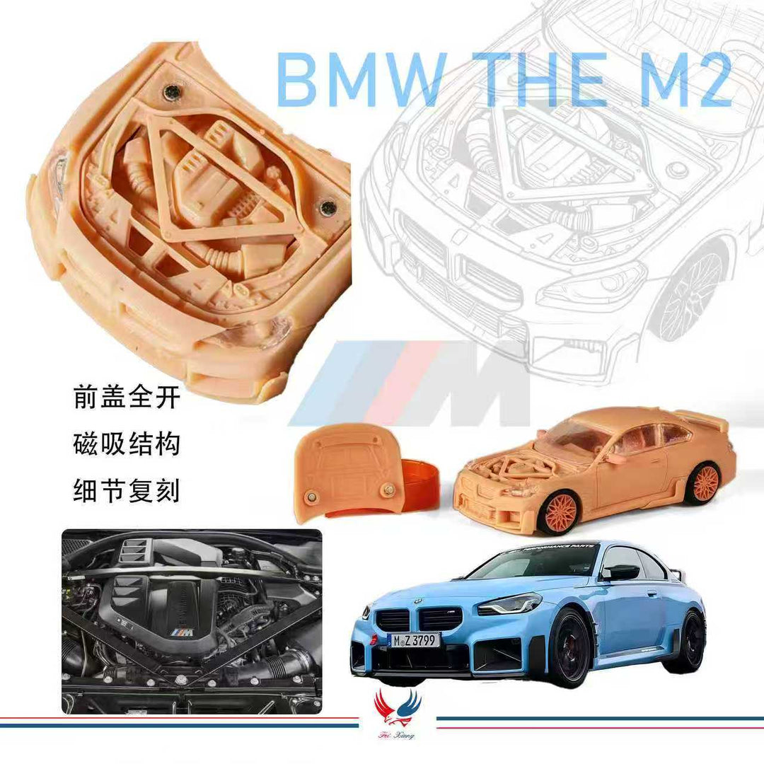 [Preorder] FX Model 1:64 BMW M2 Modified Version with Magnetic hood Structure (2 Colours)