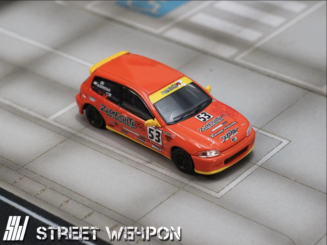 [Preorder] Street Weapon 1:64 Honda Civic EG6 (2 Colours)