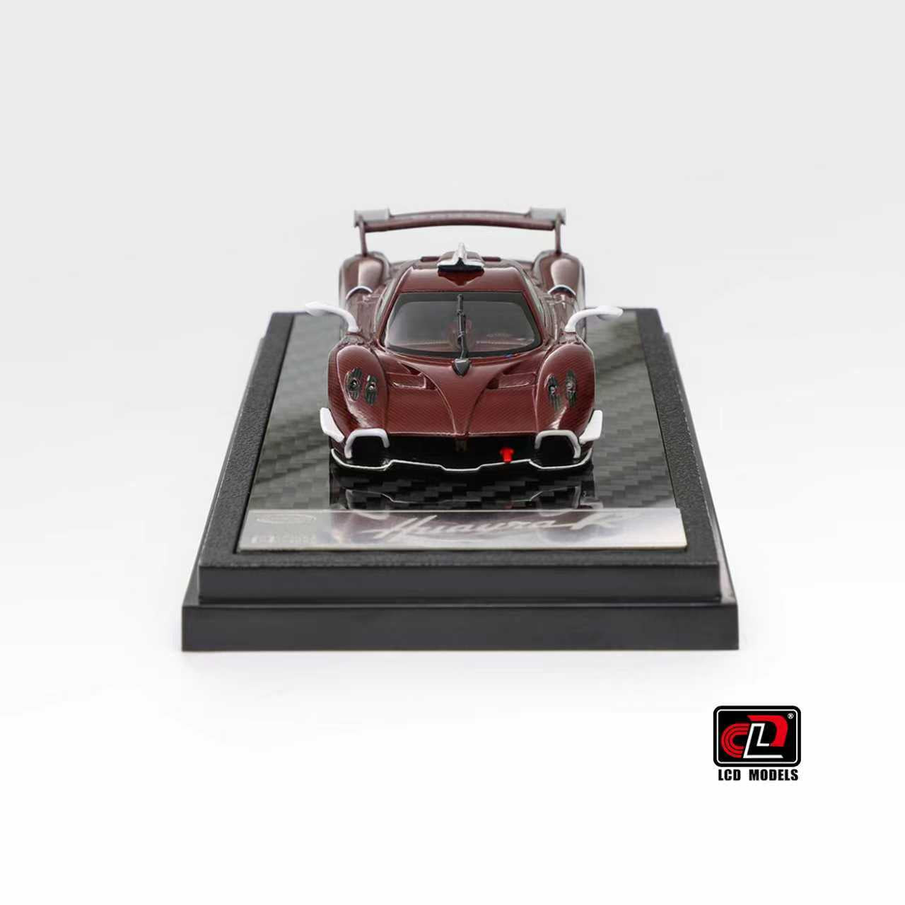 LCD 1:64 Pagani Huayra R Red Carbon LCD64028-CR – Horizon Diecast
