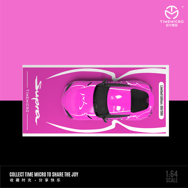 [Preorder] TimeMicro 1:64 Toyota A90 Pink Girl Livery (4 Versions)