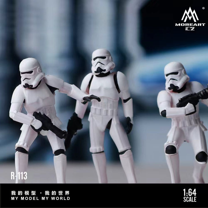 [Preorder] MoreArt 1:64  CLONE TROOPER ARMY FIGURE SET MO223113