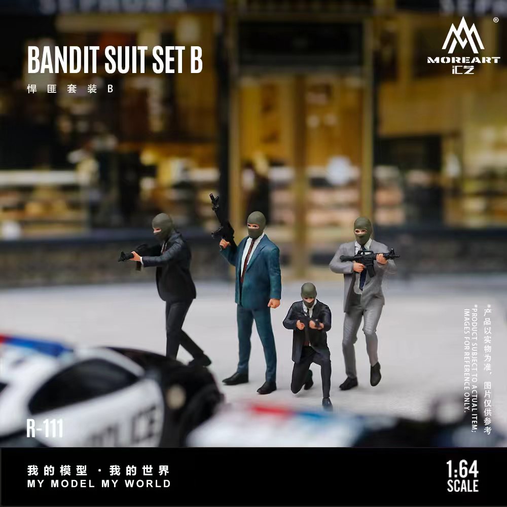 [Preorder] MoreArt 1:64 BANDIT SUIT SET B MO223111