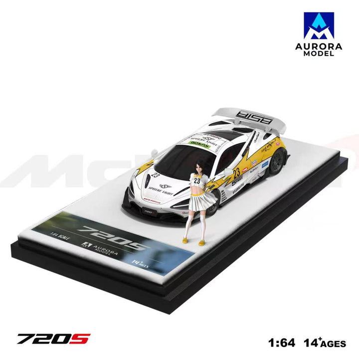[Preorder] Aurora Model 1:64 McLaren 720S Lightning Livery (2 Variants)