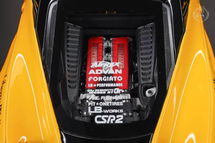 [Preorder] ARES Model 1:18 LB-SILHOUETTE WORKS Ferrari 458 GT AM24F004