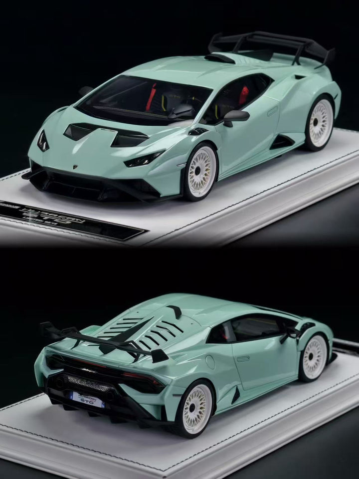 PR 1:18 Huracan STO Lamborghini Huracán STO Mint Green