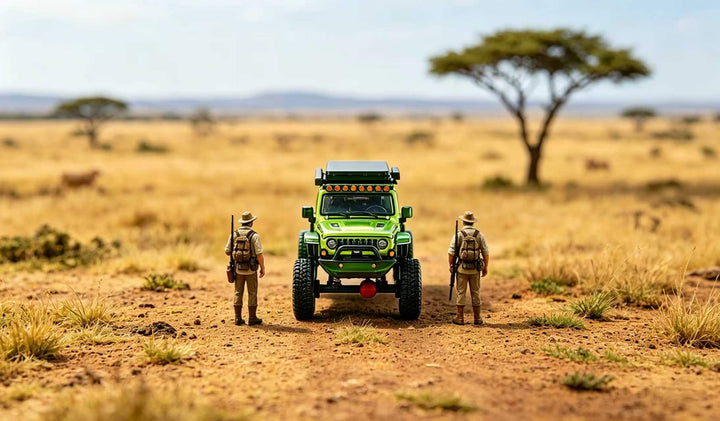 [Preorder] GCD 1:64 Jeep Wrangler - LHD 2024 (2 Colours) KS-102-648/KS-102-649