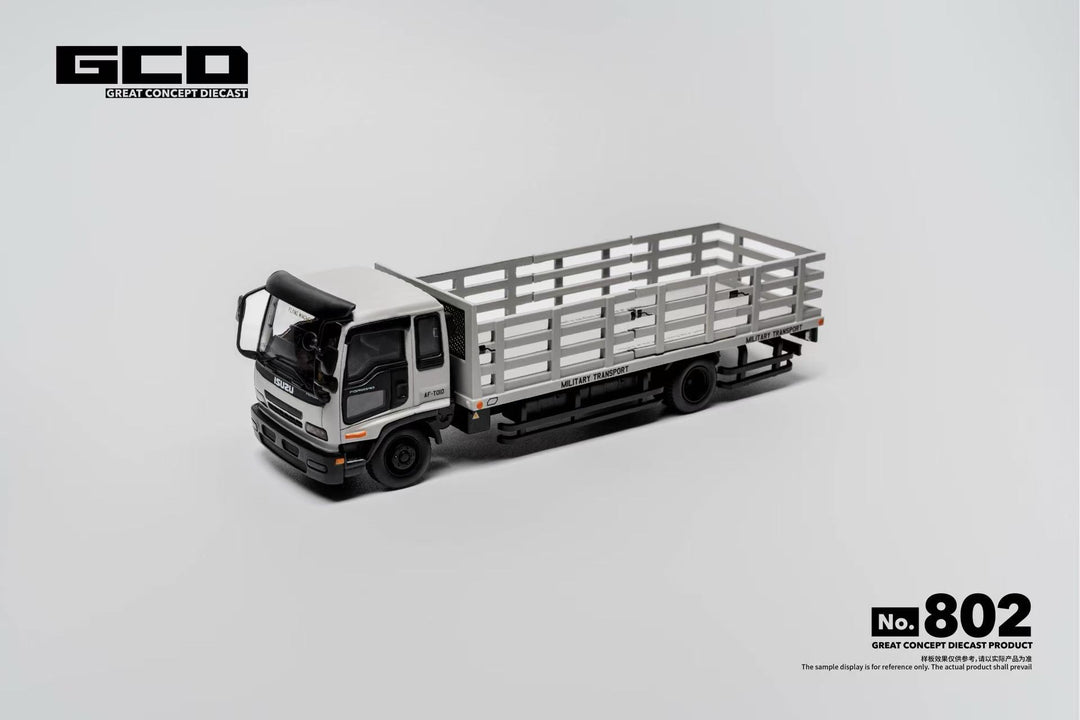 [Preorder] GCD 1:64 Forward dropside medium Duty Truck (2 Versions) KS-106-801/ KS-106-802