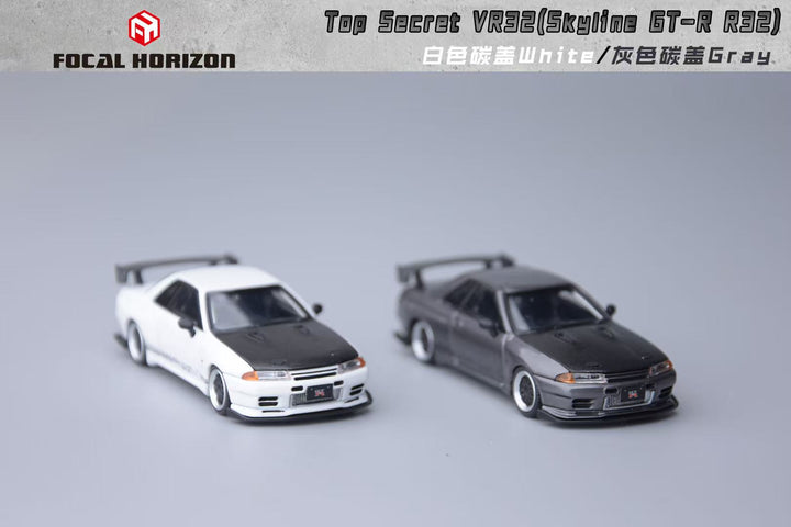 [Preorder] Focal Horizon 1:64 Nissan Skyline GT-R R32 3rd Generation Top Secret Modified VR32 (2 Colours)