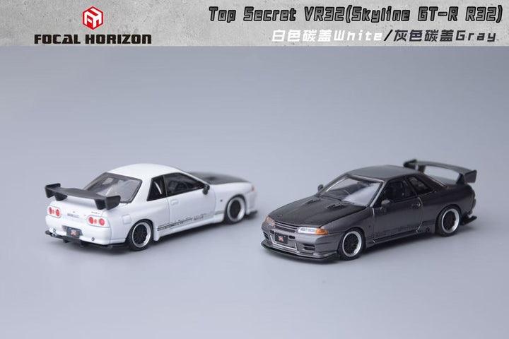 [Preorder] Focal Horizon 1:64 Nissan Skyline GT-R R32 3rd Generation Top Secret Modified VR32 (2 Colours)