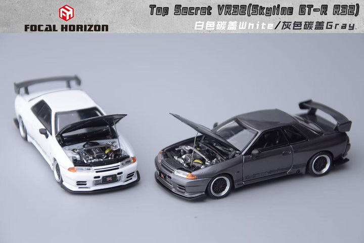 [Preorder] Focal Horizon 1:64 Nissan Skyline GT-R R32 3rd Generation Top Secret Modified VR32 (2 Colours)