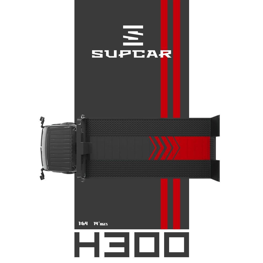 [Preorder] SUPCAR 1:64 ADVAN H300 Red &amp; Black Livery SC647241