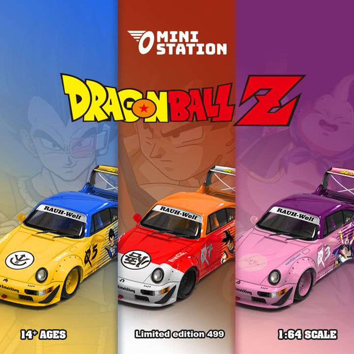 Mini Station 1:64 Porsche RWB 964 DragonBall Z