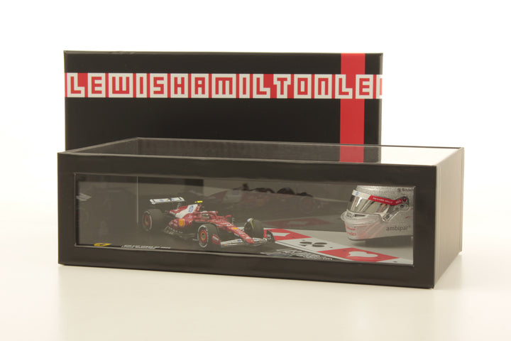 [Preorder] Looksmart 1:43 Scuderia HP Ferrari F1 Team SF-25 Car model with Helmet set (2 Versions) LSSET01-2025/LSSET02-2025