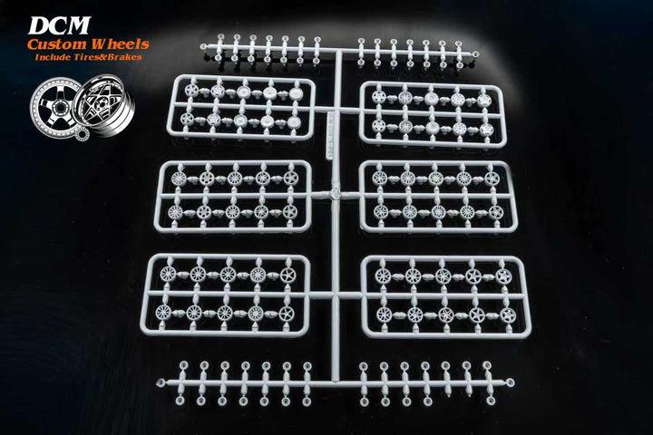 [Preorder] DCM 1:64 Modified Bearing Wheels BOX SETS (6 Colours)