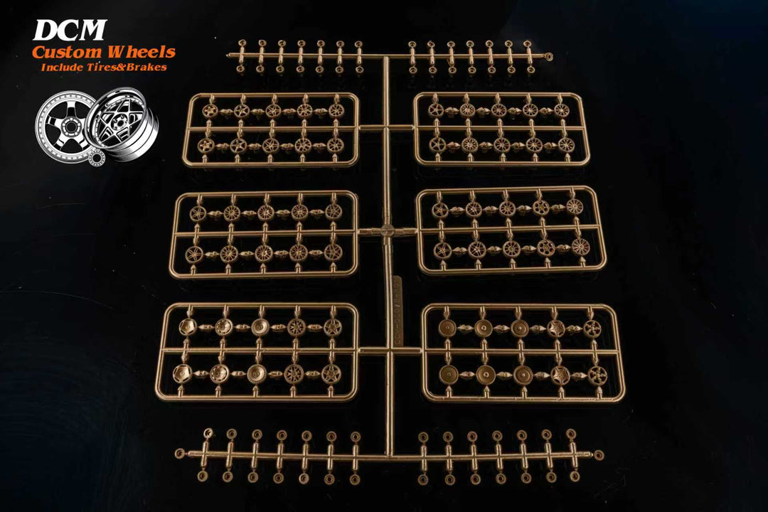 [Preorder] DCM 1:64 Modified Bearing Wheels BOX SETS (6 Colours)