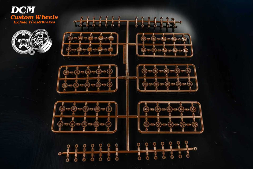 [Preorder] DCM 1:64 Modified Bearing Wheels BOX SETS (6 Colours)