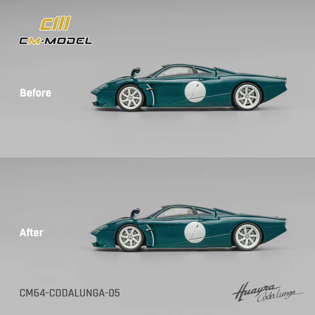 [Preorder] CM Model 1:64 Pagani Codalunga Green CM64-CODALUNGA-05