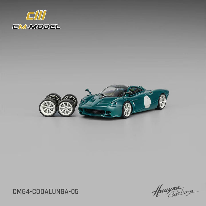 [Preorder] CM Model 1:64 Pagani Codalunga Green CM64-CODALUNGA-05