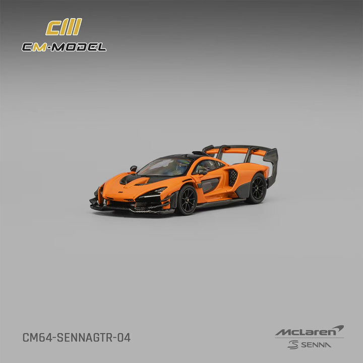 [Preorder] CM Model 1:64 Mclaren SennaGTR Papaya orange CM64-SennaGTR-04