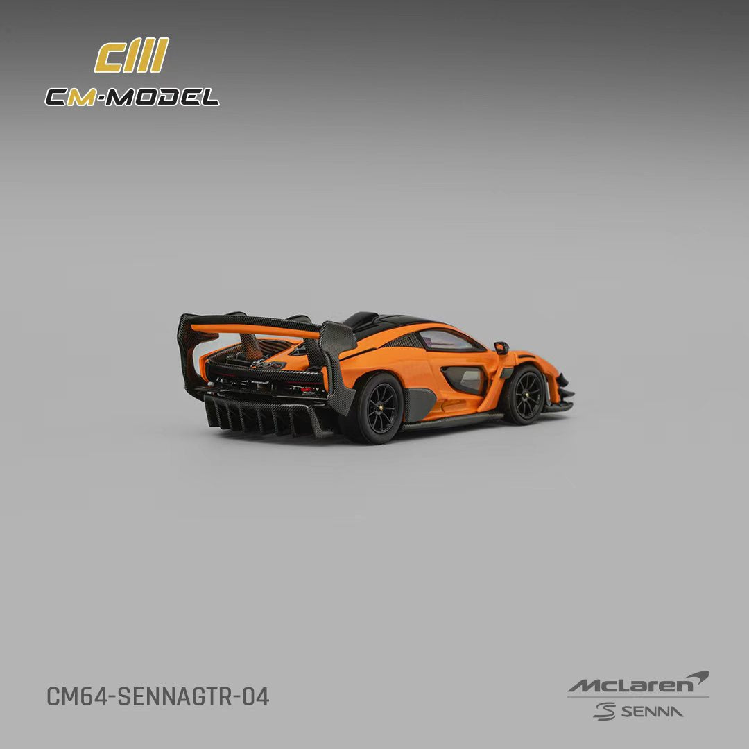 [Preorder] CM Model 1:64 Mclaren SennaGTR Papaya orange CM64-SennaGTR-04
