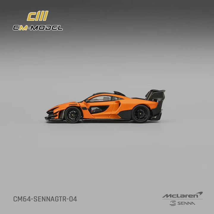 [Preorder] CM Model 1:64 Mclaren SennaGTR Papaya orange CM64-SennaGTR-04