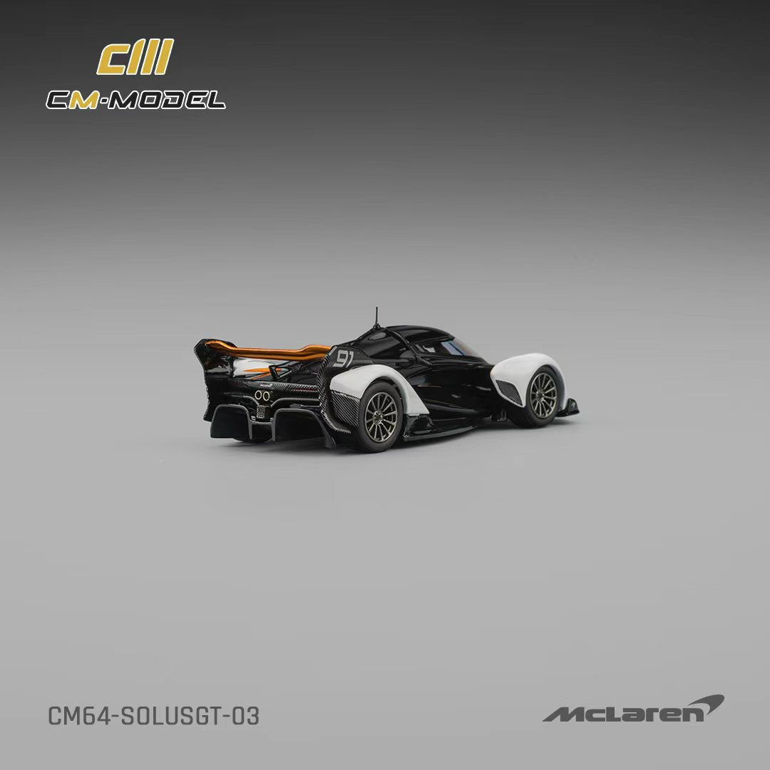 [Preorder] CM Model 1:64 Mclaren Souls GT Black White CM64-SOLUSGT-03