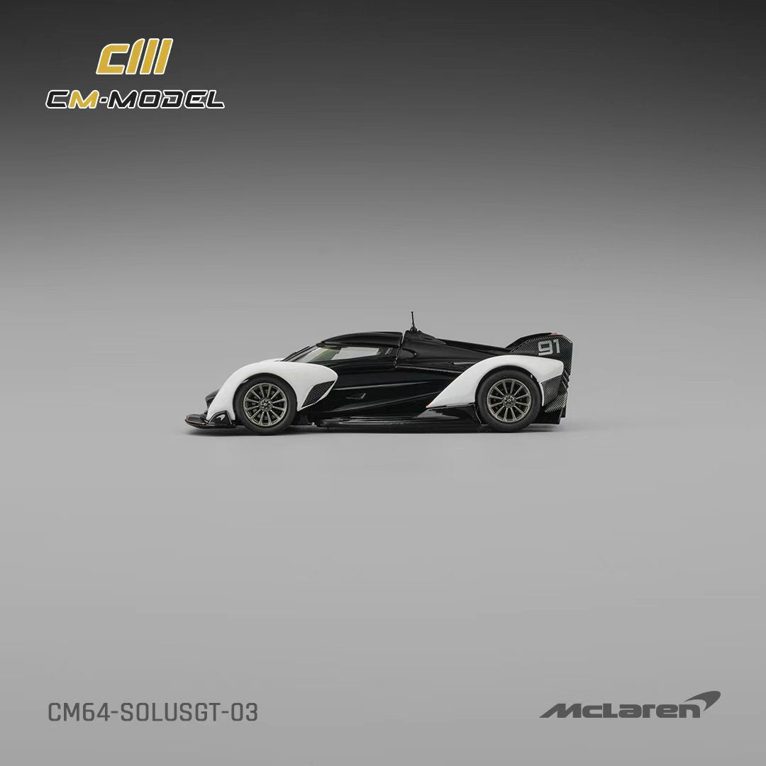 [Preorder] CM Model 1:64 Mclaren Souls GT Black White CM64-SOLUSGT-03