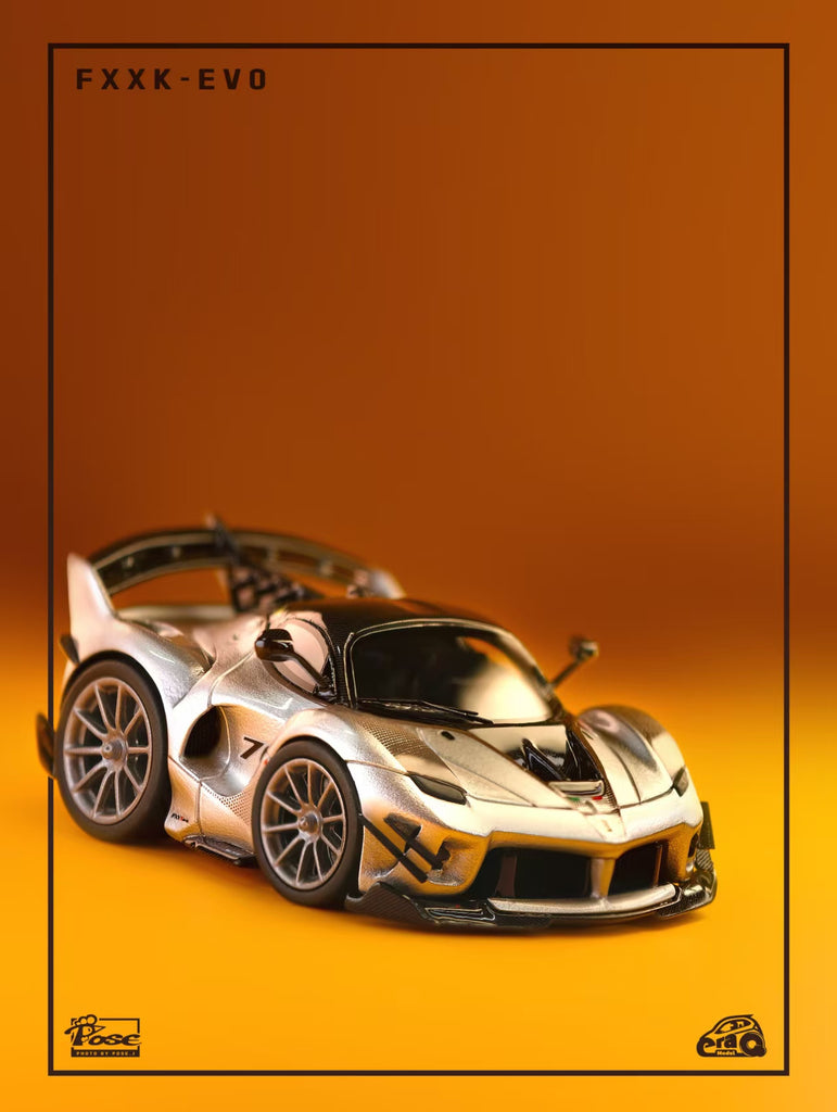 ERAQ X KR 1:64 fxxk evo Silver #70 Corey Studio – Horizon Diecast