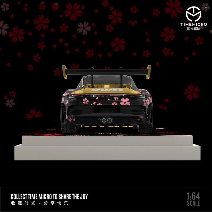 [Preorder] TimeMicro 1:64 Porsche 911 992 GT3 RS SAKURA livery (3 Versions)