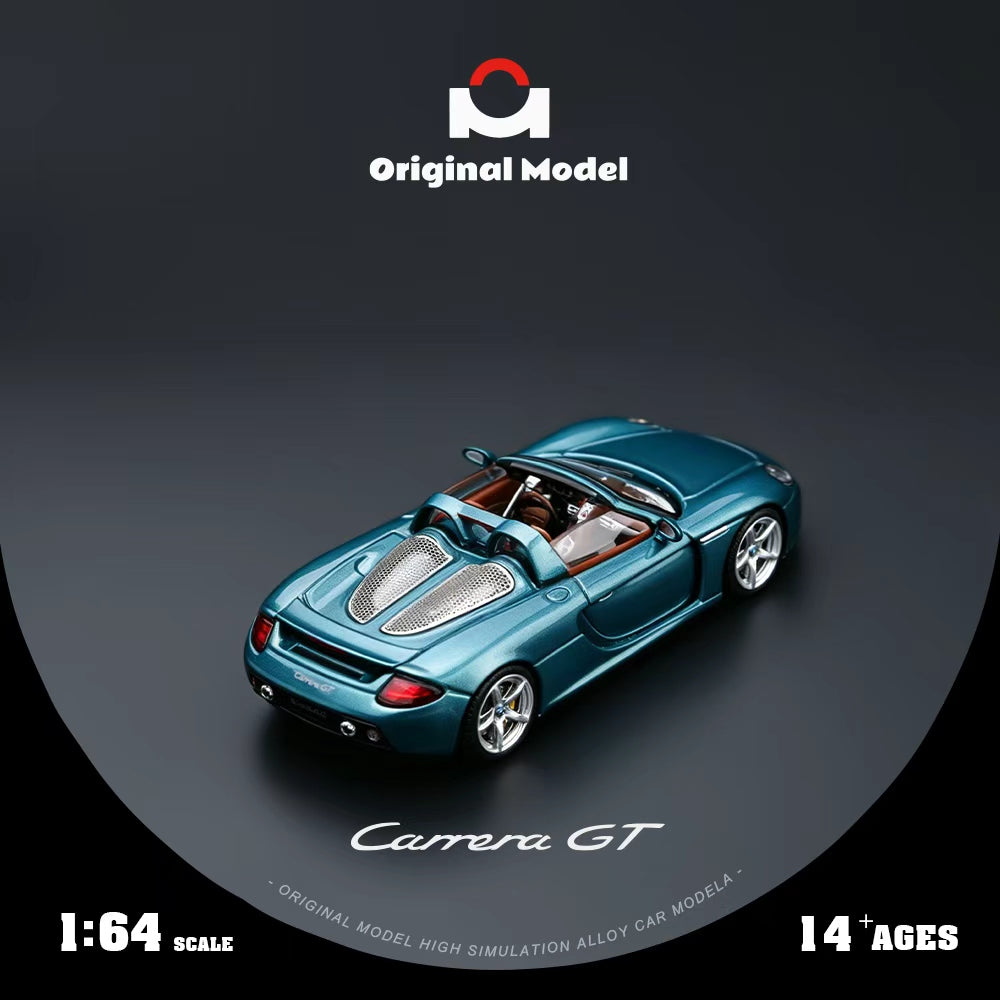 [Preorder] Original Model 1:64 Porsche Carrera GT Metallic Lake Blue OM645914