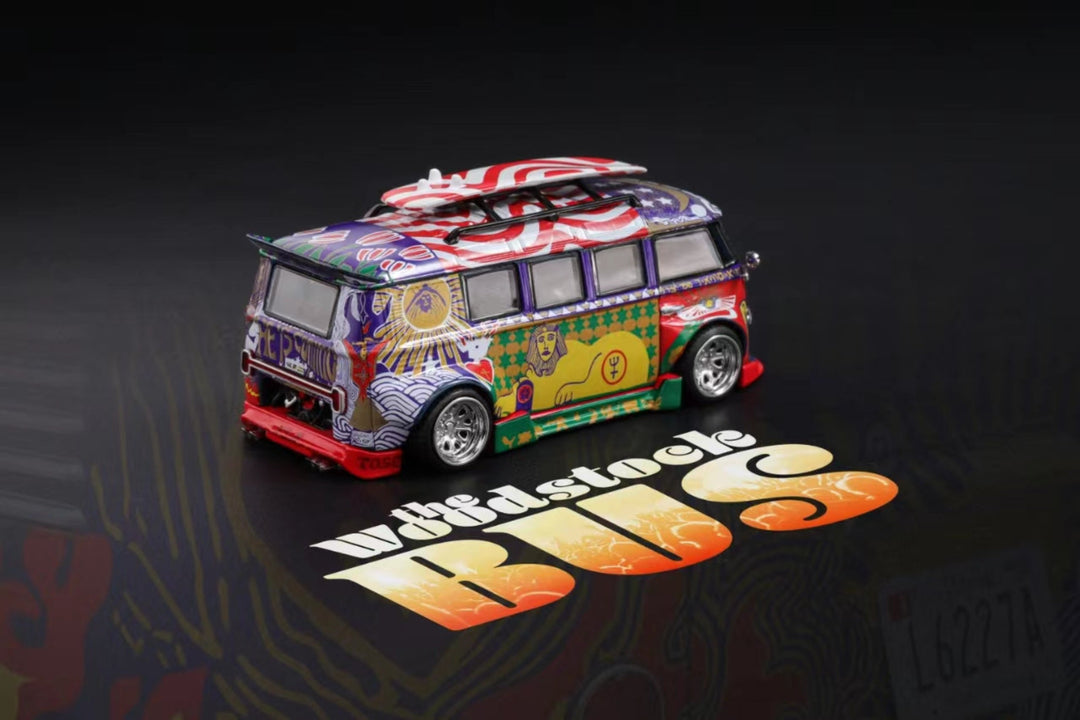 [Preorder] Liberty64 1:64 Volkswagen T1 Wide Body Livery 1969 Woodstock Festival